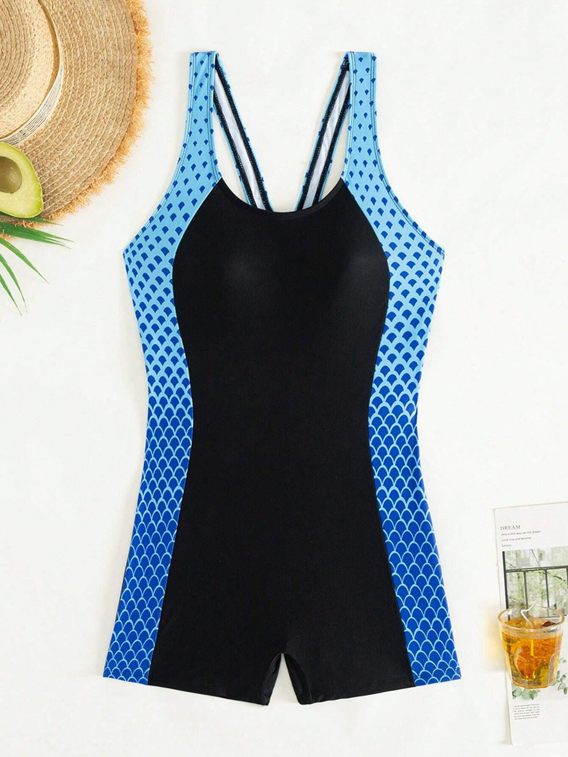 Women's Sporty One-Piece Swimsuit Mune Fashion 1782103762