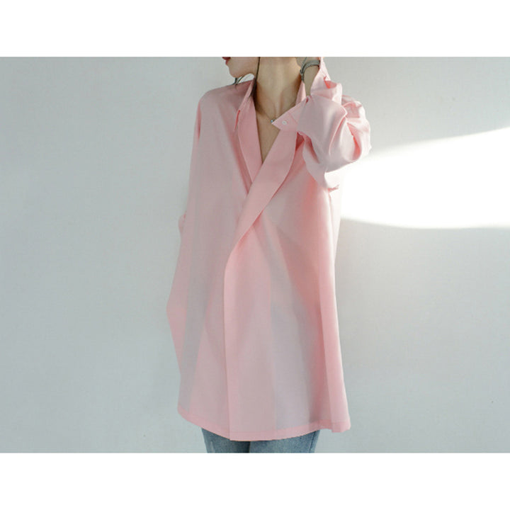 Women Casual Oversized Blouse with Modern Cut Mune Fashion