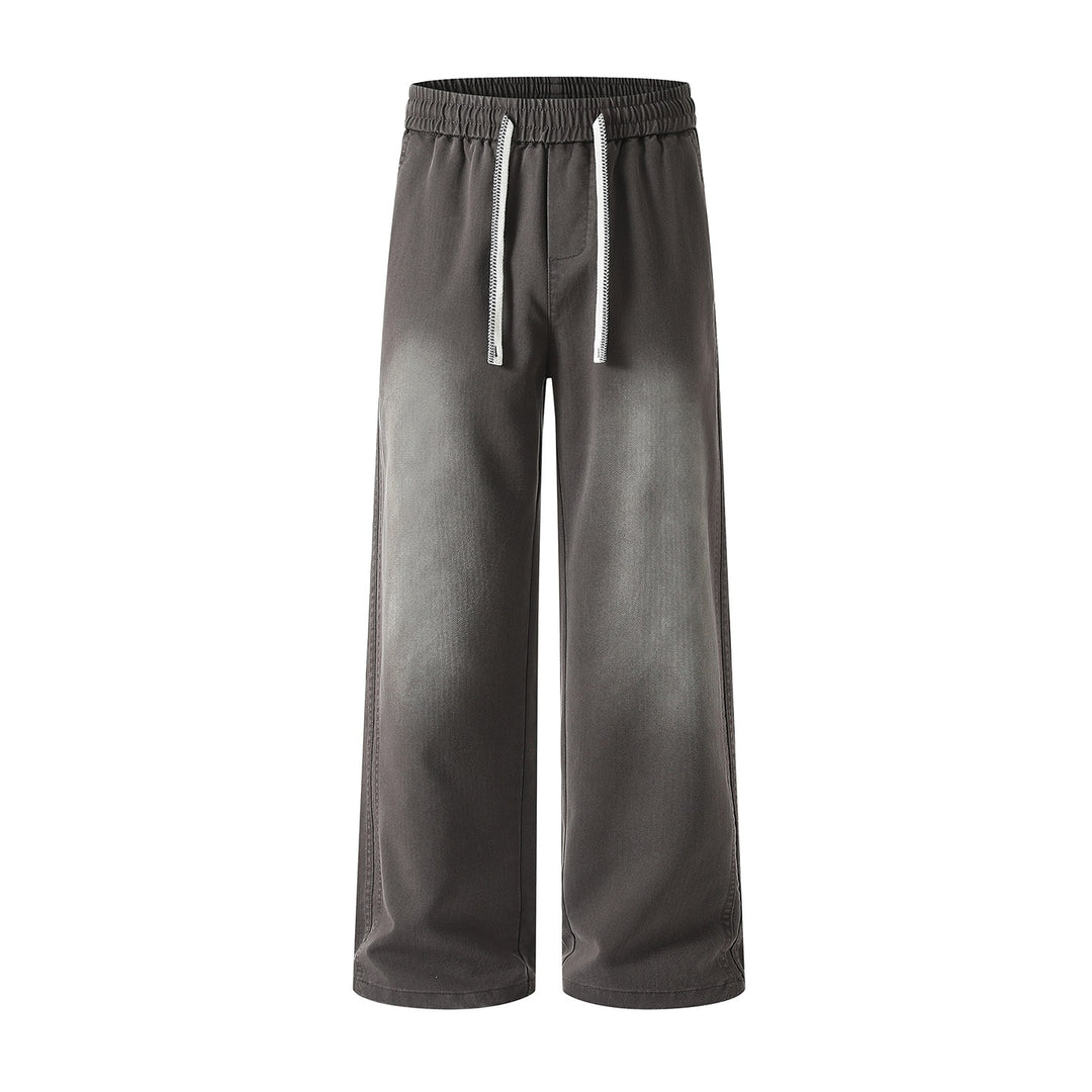 Women's loose leisure pants with elastic waist and drawstring Mune Fashion