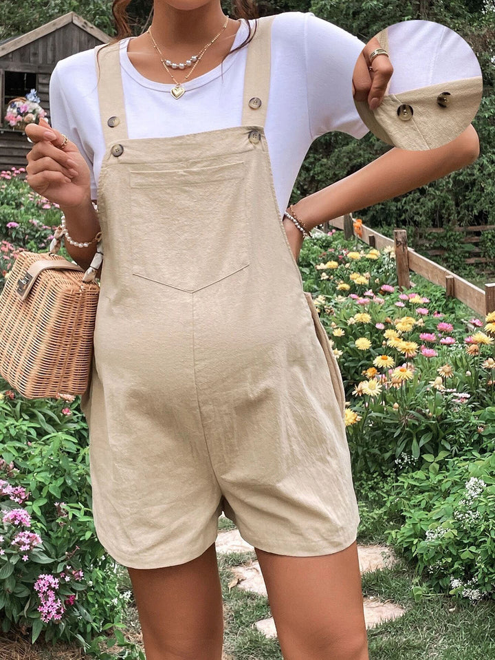 Women's Maternity Bib Shorts