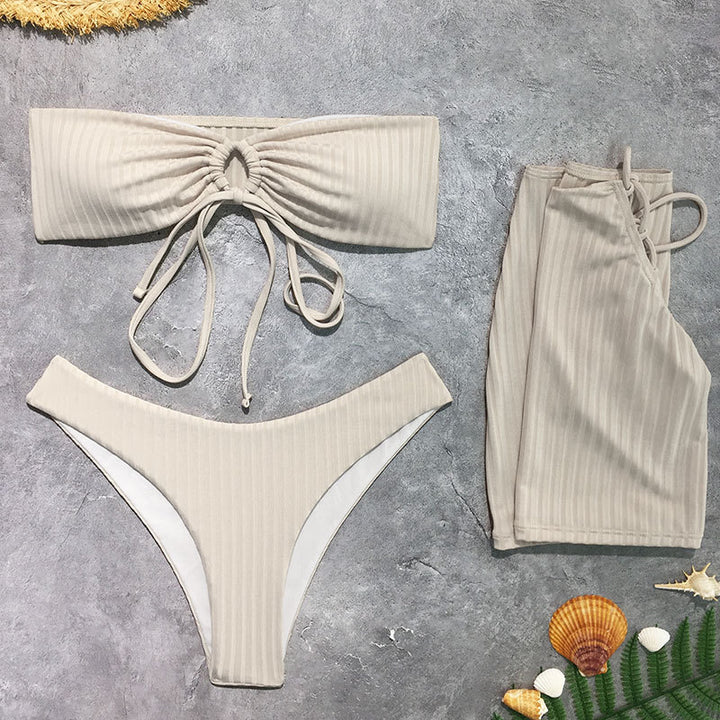 Women's Bandeau Bikini Set Mune Fashion