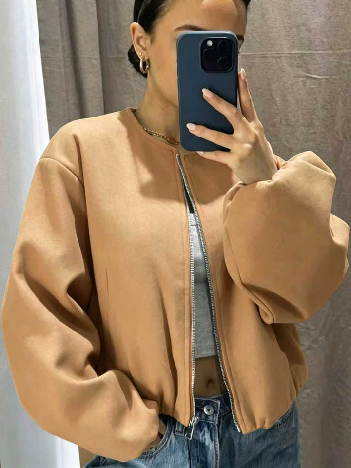 Women's Sporty Bomber Jacket Mune Fashion