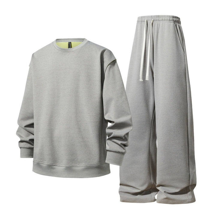 Women's Stylish Sweatshirt and Sports Pants Set Mune Fashion