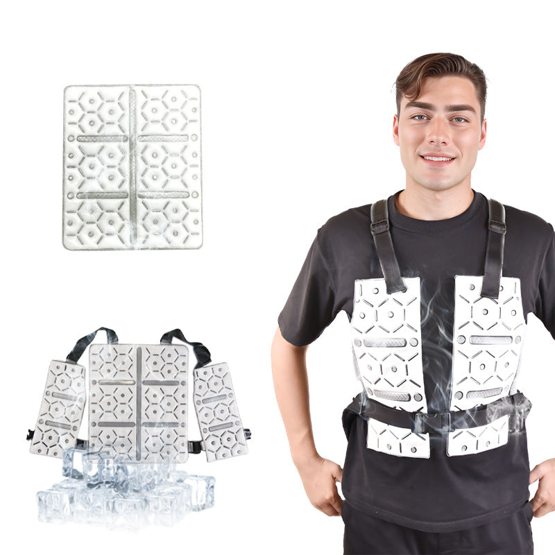 Men's nan flexible back protector with ventilated padding and adjustable straps Mune Fashion