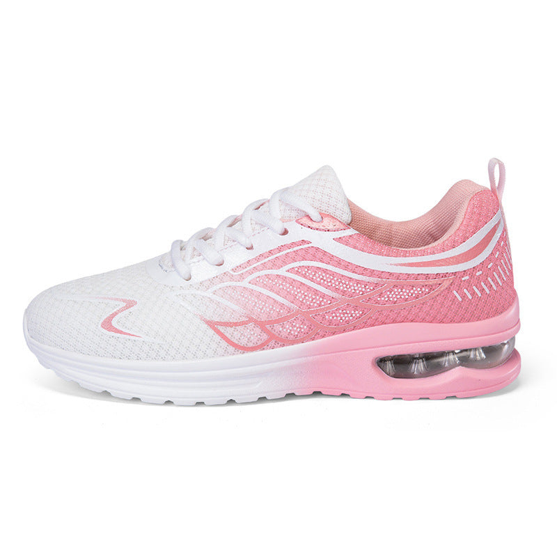Women's breathable running sneakers with air chamber cushioning and padded memory footbed Mune Fashion