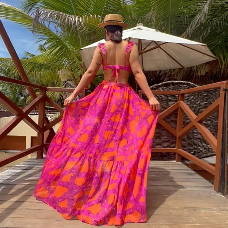 Ladies bikini set with voluminous skirt by Mune Fashion