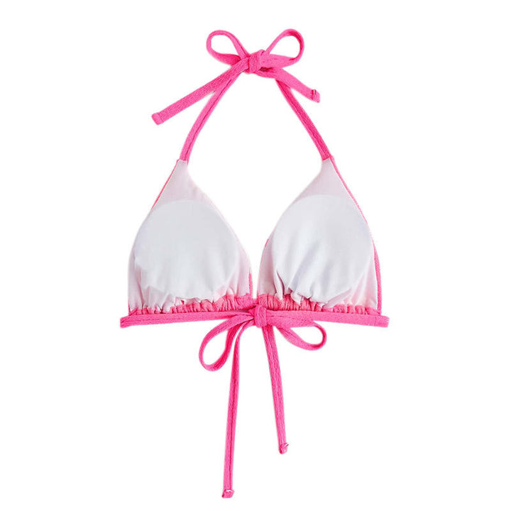 Women's triangle bikini top with textured surface Mune Fashion