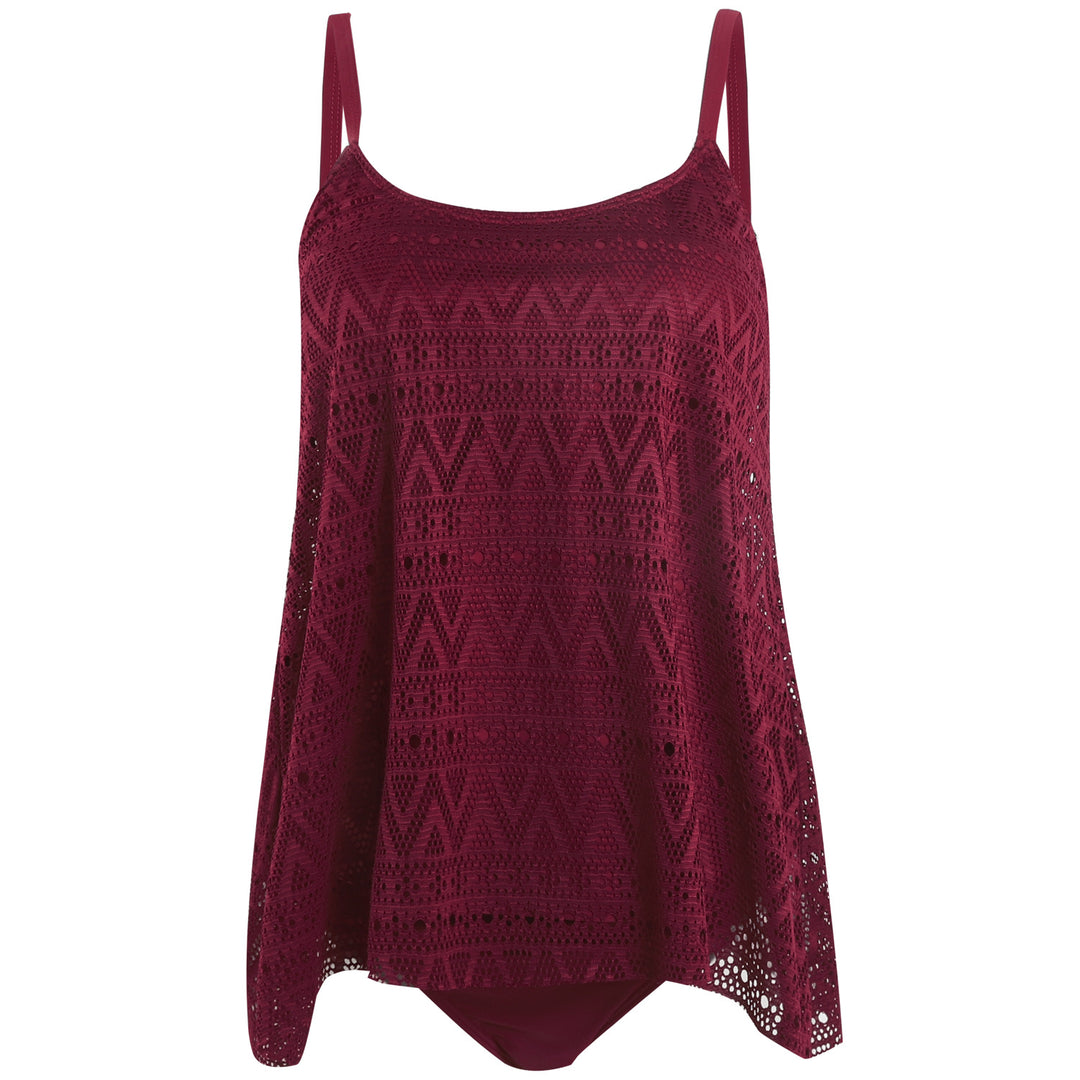 Women's crochet tankini with adjustable straps Mune Fashion