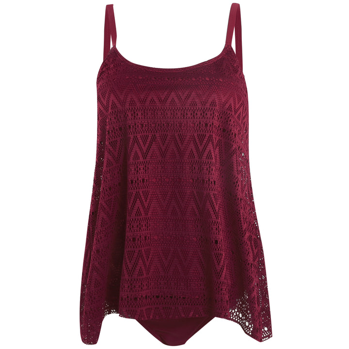 Women's crochet tankini with adjustable straps Mune Fashion