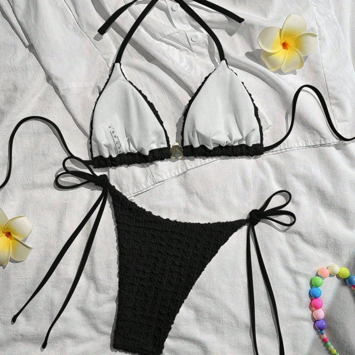 Women refined triangle bikini Mune Fashion
