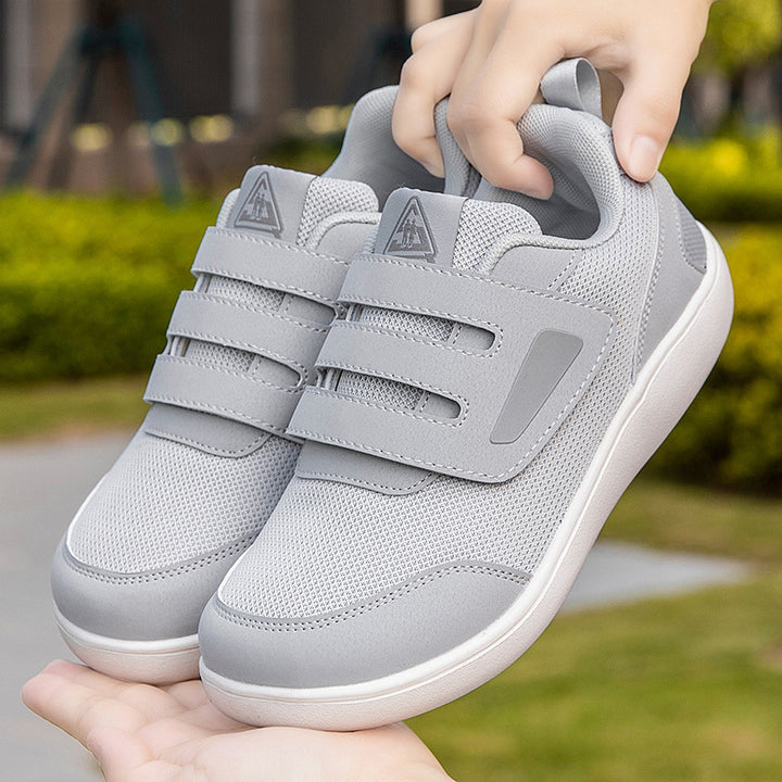 Women's comfort Velcro shoe for care and everyday use with antibacterial mesh and removable insole Mune Fashion