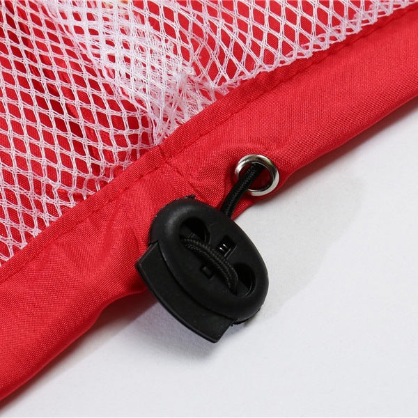 Men's Lightweight Windbreaker with Mesh Lining, Stand Collar & Elastic Hem Mune Fashion