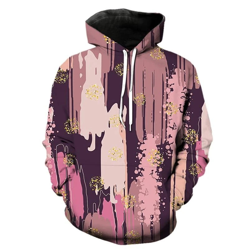 Women Creative Hoodie with Abstract Design Mune Fashion