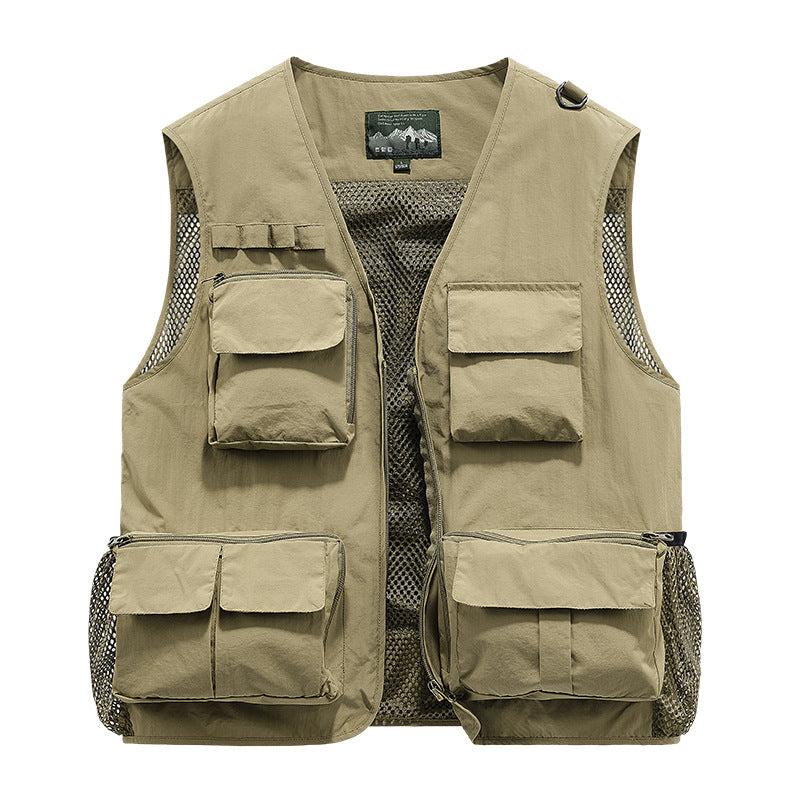 Men's Multifunctional and Breathable Outdoor Vest Mune Fashion