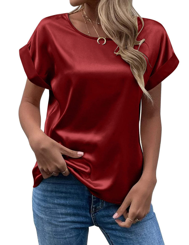 Women Satin Blouse Mune