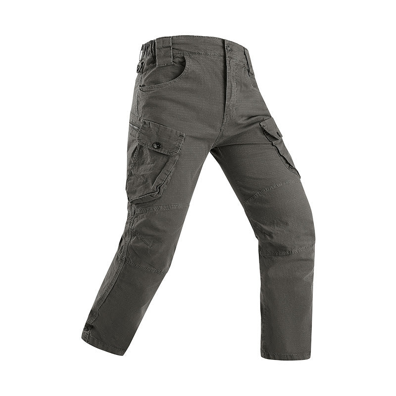 Men's robust cargo pants with reinforced knee sections and multiple pockets Mune Fashion