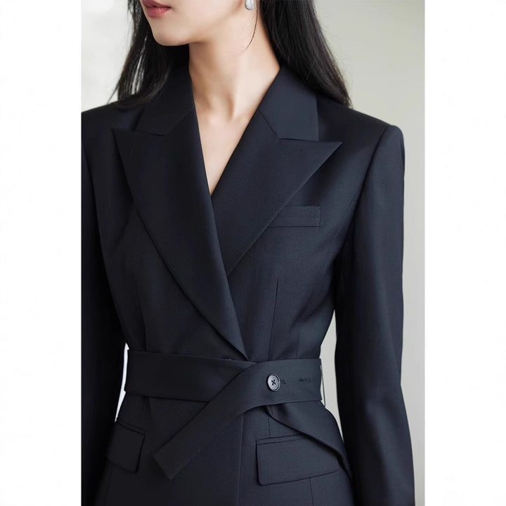 Women Elegant Double-breasted Blazer Mune Fashion 1789268859