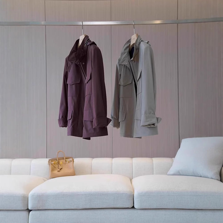 Women's Stylish Transitional Jacket with Practical Pockets Mune Fashion