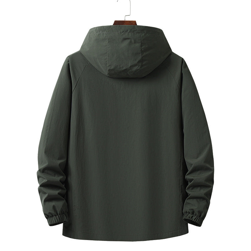 Men's Lightweight Outdoor Jacket with Hood Mune Fashion