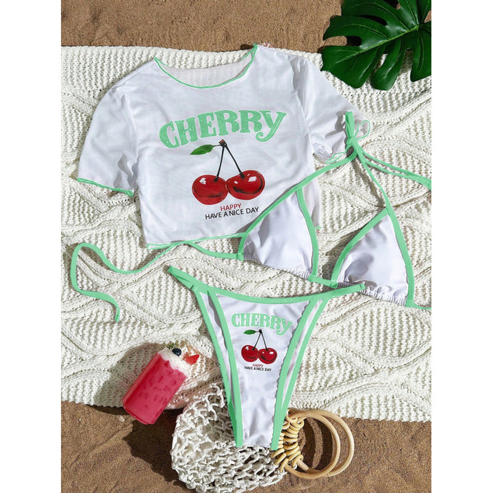 Women's Sexy Two-Piece Bikini Set with Sporty Top Mune Fashion