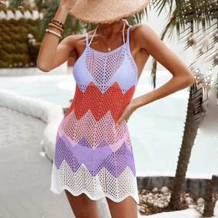Women's modern crocheted beach dress Mune Fashion