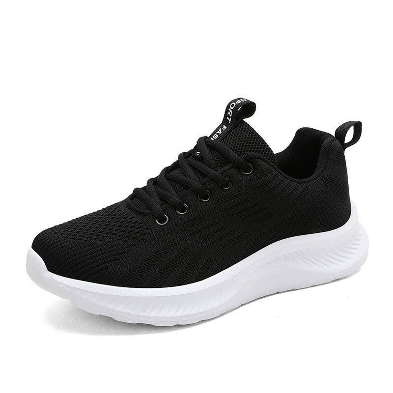 Women's nan ultra-light knit casual sneaker with ergonomic cushioning core sole and pull tab Mune Fashion