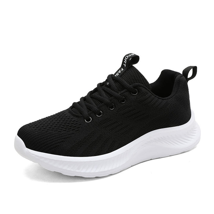 Women's nan ultra-light knit casual sneaker with ergonomic cushioning core sole and pull tab Mune Fashion