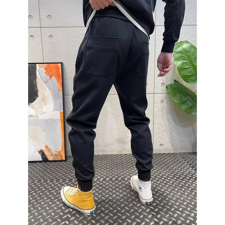 Men's Sporty Jogging Pants with Drawstring Mune Fashion