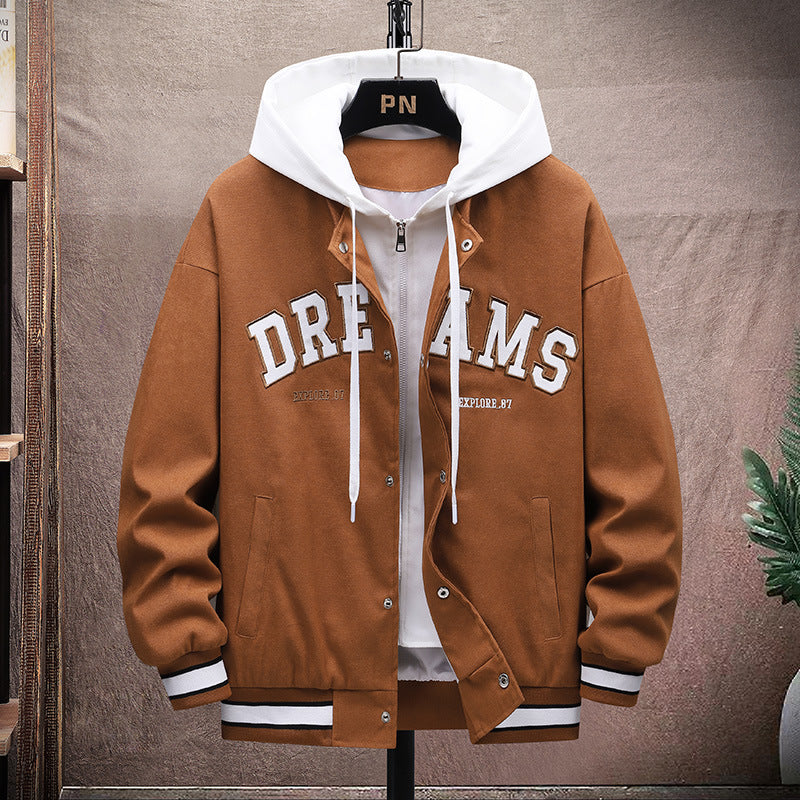 Men's Sports Jacket with Hood Mune Fashion