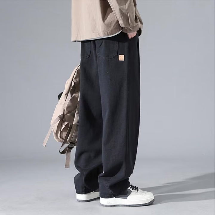 Men Comfortable Loose-Fitting Cargo Pants Mune Fashion