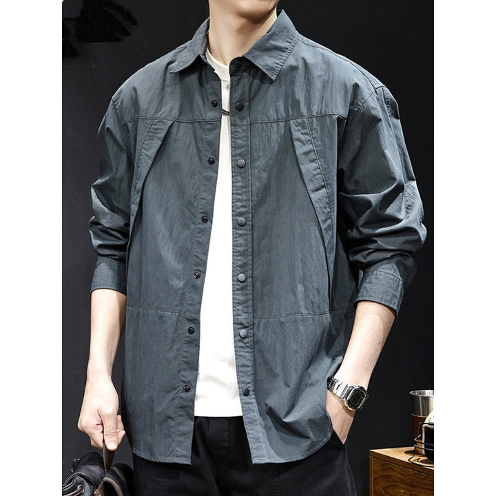 Men's Light Pullover Jacket Mune Fashion
