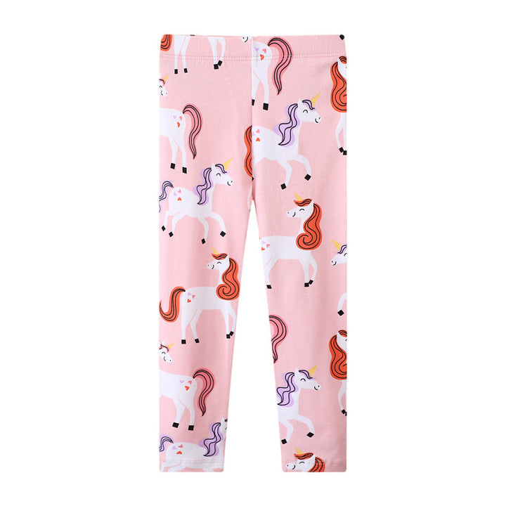 Girls leggings with cute unicorn designs Mune Fashion