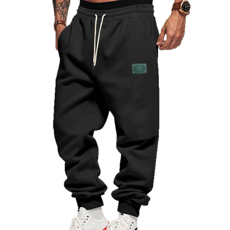 Men's relaxed-fit joggers with elastic drawstring, ribbed cuffs, and side pockets Mune Fashion