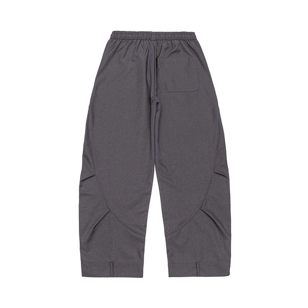 Men's cargo jogging pants with elastic waistband, drawstring, and side flap pockets Mune Fashion