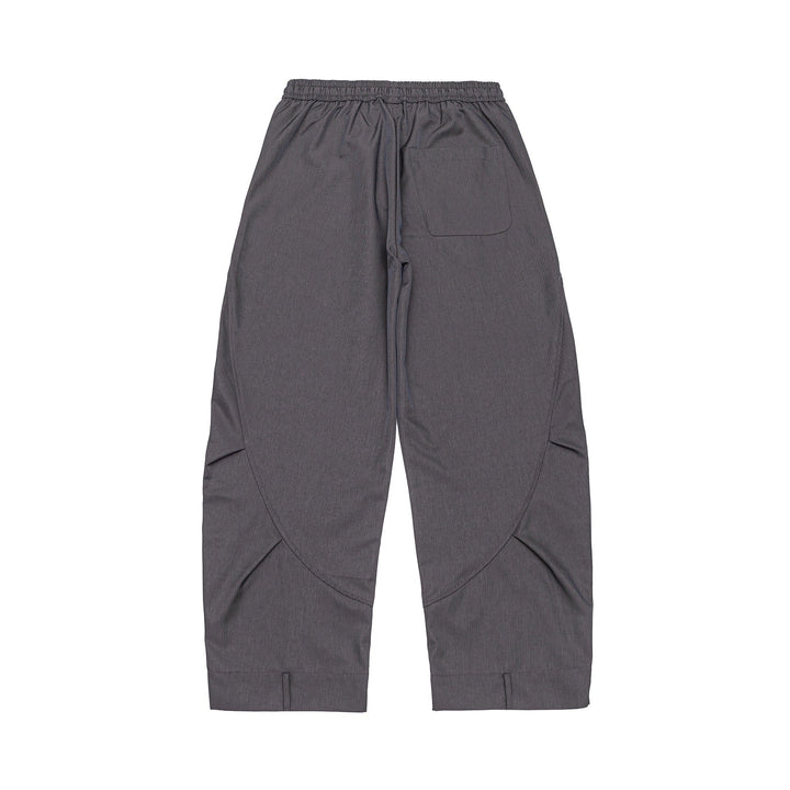 Men's cargo jogging pants with elastic waistband, drawstring, and side flap pockets Mune Fashion