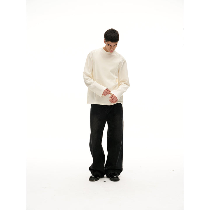 Unisex Oversized Sweatshirt with raglan sleeves and minimalist dividing seams Mune Fashion
