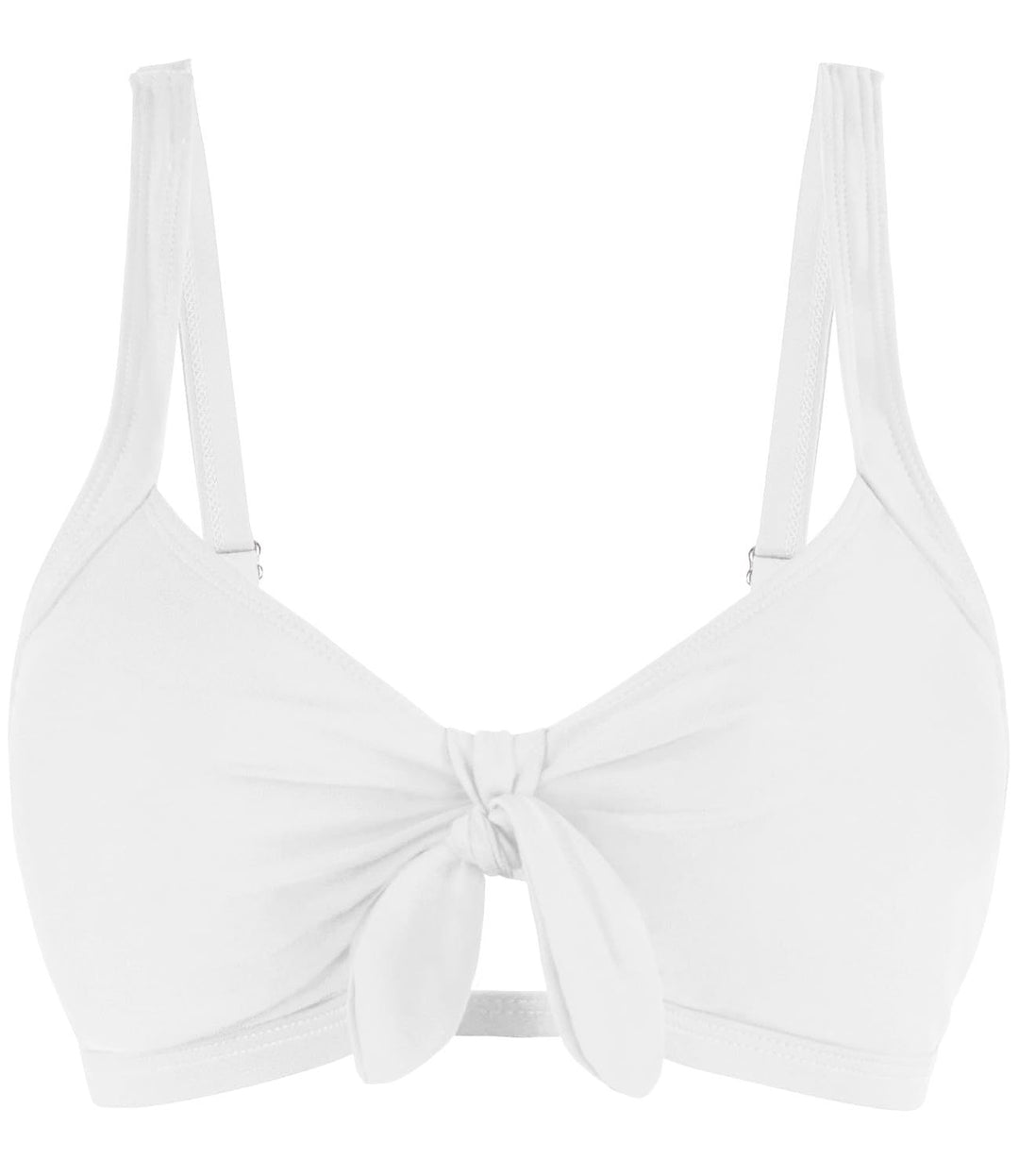 Women's Sporty Bikini Top with Stylish Knot Detail Mune Fashion