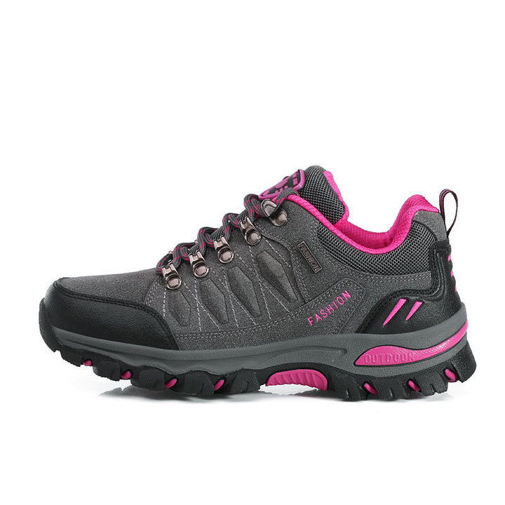 Women Robust Trekking Half Shoe with Profiled Outdoor Grip and Padded Comfort Lining Mune Fashion