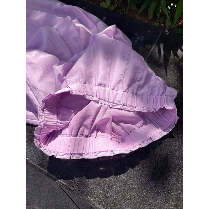 Women's Elegant Maxi Skirt made of airy cotton Mune Fashion