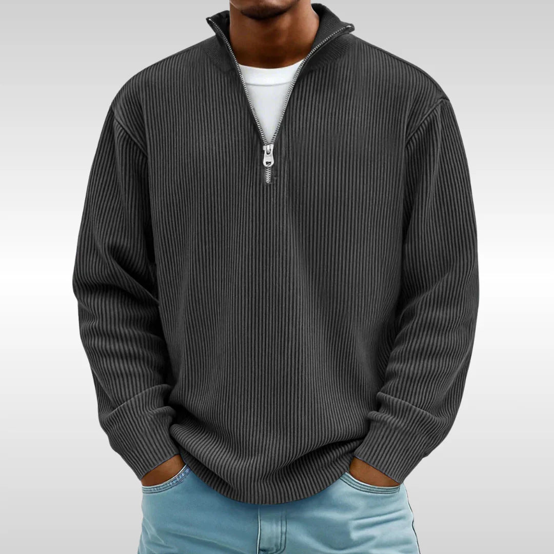 Men's Fashion Zip Sweater