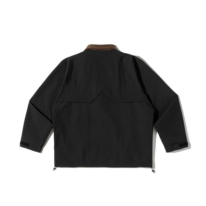 Men's field jacket in parka style with cord collar and utility details Mune Fashion