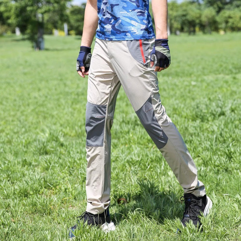 Men's lightweight stretch outdoor pants with reinforced knees and ergonomic fit Mune Fashion