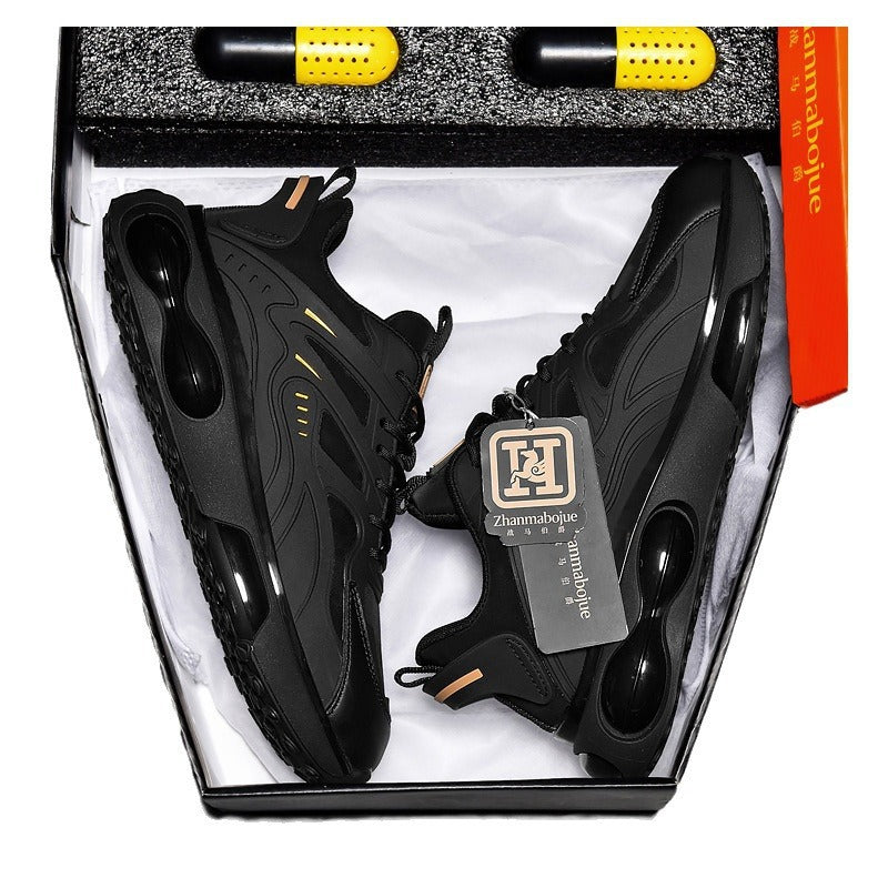 Unisex futuristic chunky sneaker with visible air capsule midsole and ergonomic cushioning Mune Fashion