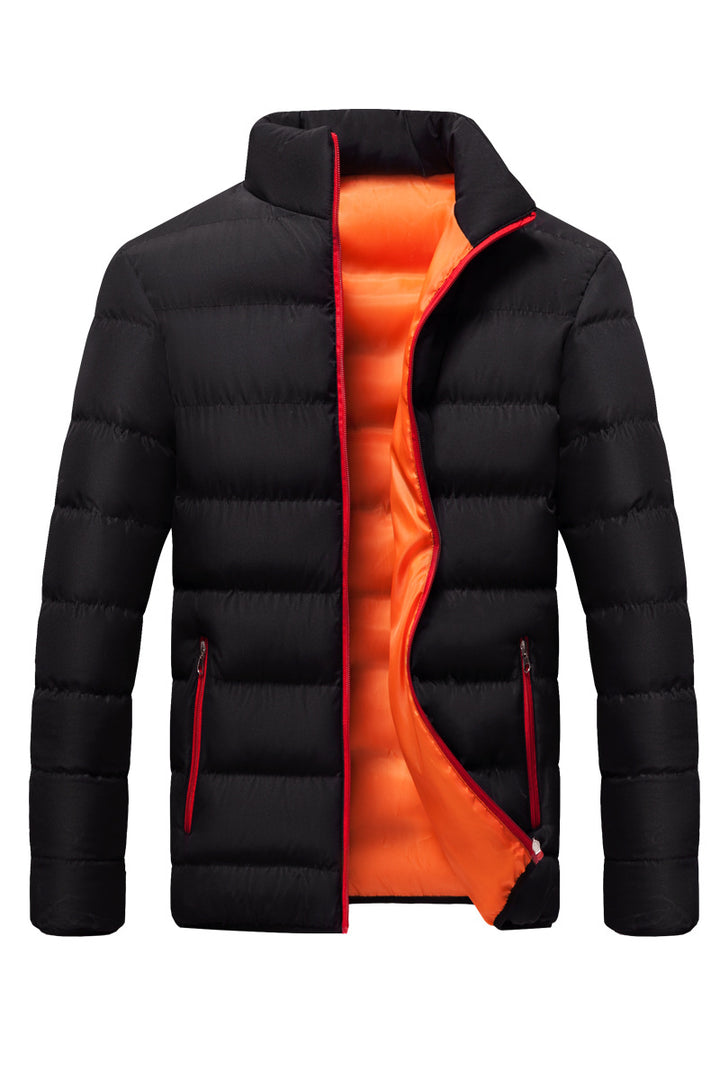 Men's lightweight quilted thermo quilted jacket with contrasting inner lining Mune Fashion