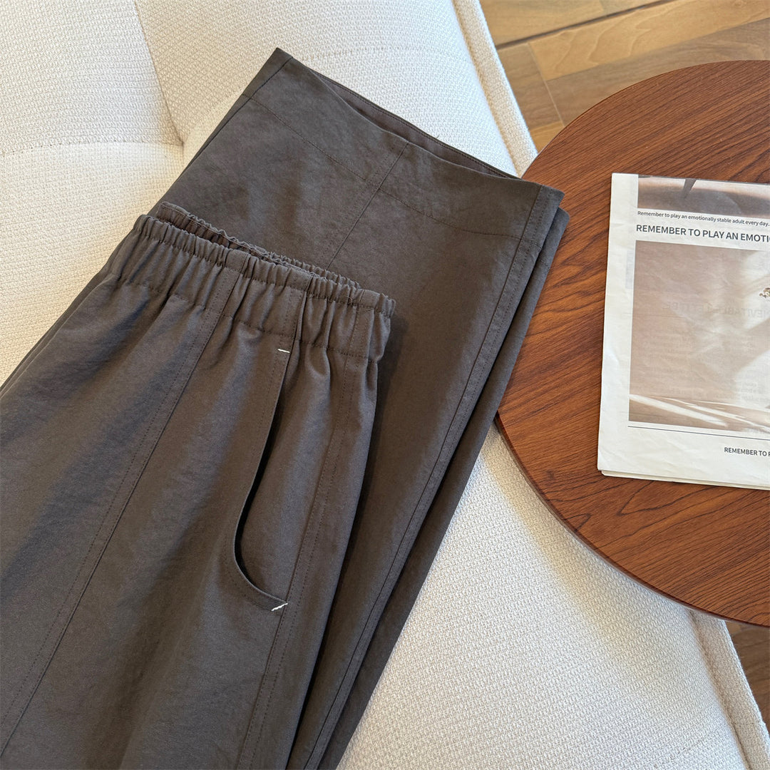 Women's Elegant and Comfortable Pleated Trousers Drune
