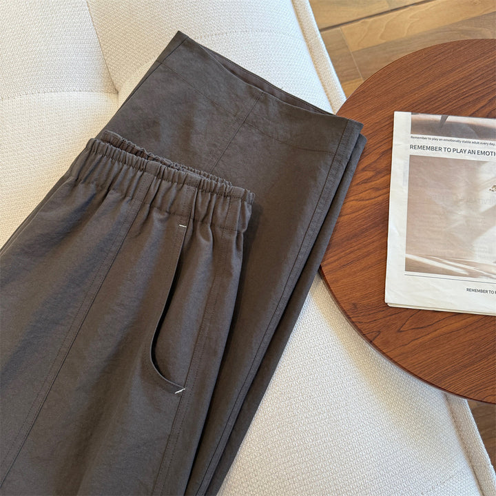 Women's Elegant and Comfortable Pleated Trousers Drune