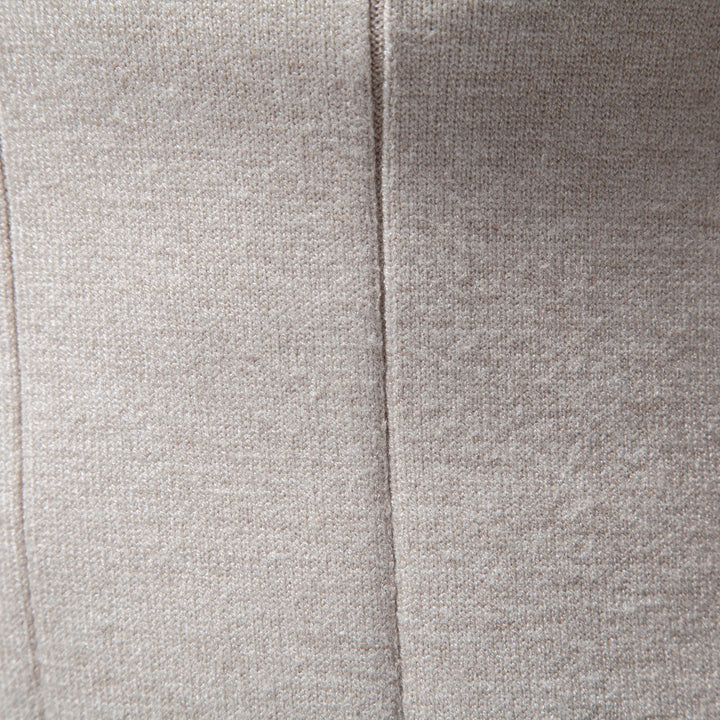 Men's turtleneck sweater made of high-quality fine-knit with vertical texture seam Mune Fashion