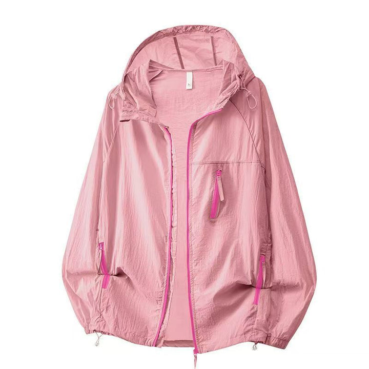 Women's Lightweight Outdoor Jacket with Practical Zipper Pockets Mune Fashion