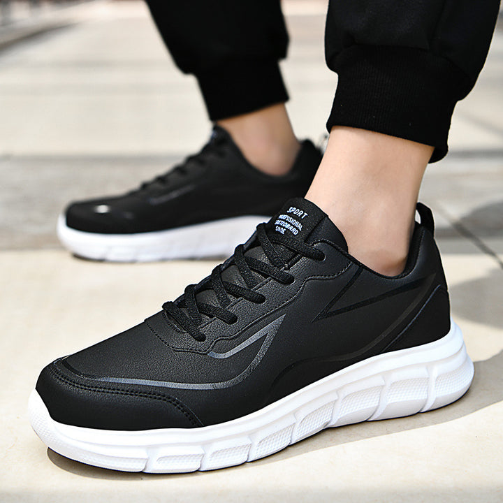Men's modern City-Comfort sneaker with segmented cushioning sole, ergonomic memory insole, and padded heel collar Mune Fashion