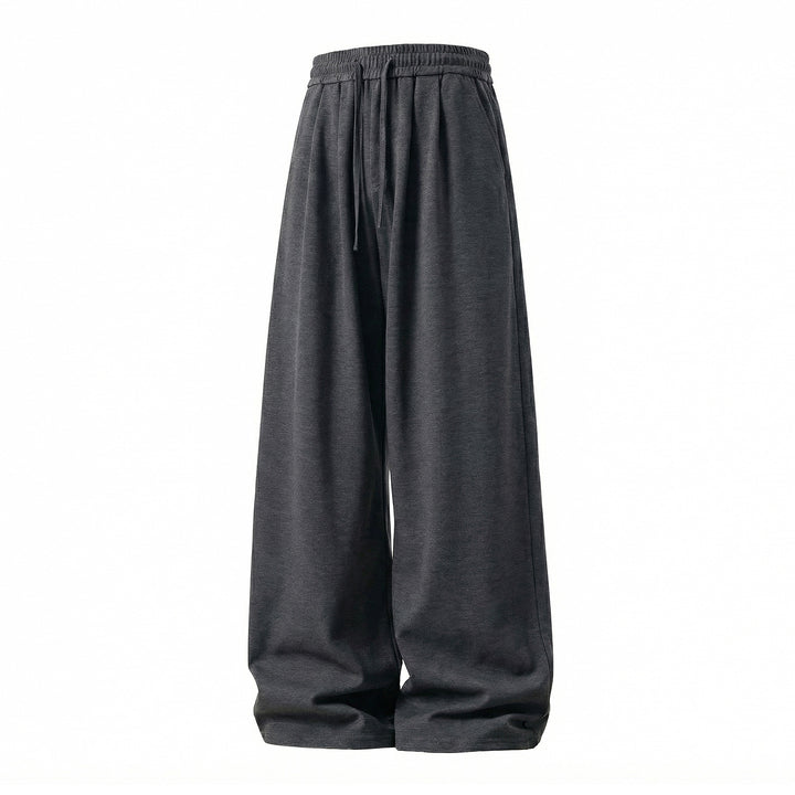 Unisex Extra wide jersey palazzo pants with high elastic waistband, drawstring, and flowing width Mune Fashion